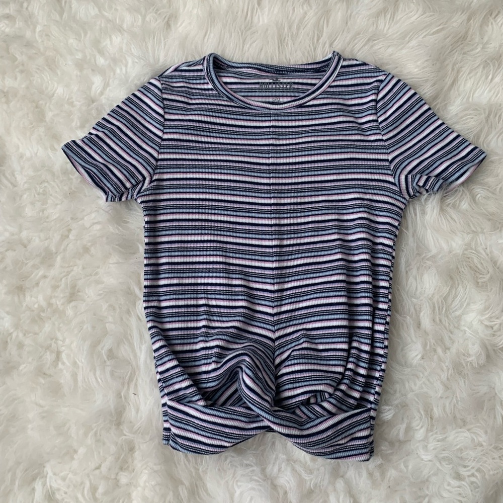 Hollister striped top